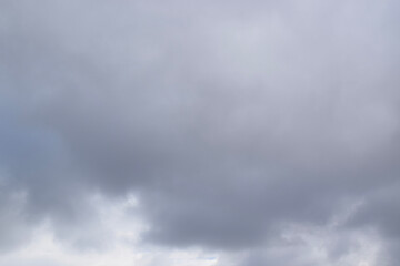 Fototapeta na wymiar Grey sky with clouds