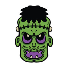 Vector monster halloween with the unic character