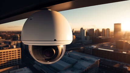 hidden camera for outdoor safety. Generative AI