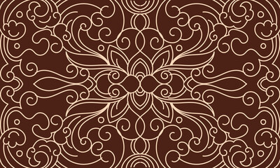 Vector of a vintage pattern - perfect for background