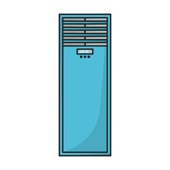 Ventilation vector icon.Color vector icon isolated on white background ventilation .