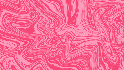 Fototapeta premium This pink background texture has an abstract and fluid appearance resembling marbles. The texture is flat and has a vector format, and it can be used as a cover design template. 
