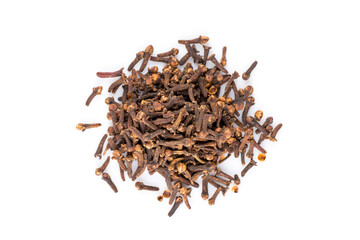 Cloves isolated on white background
