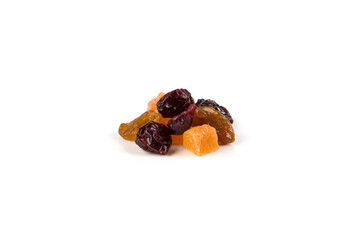 Mix variety of dried fruit