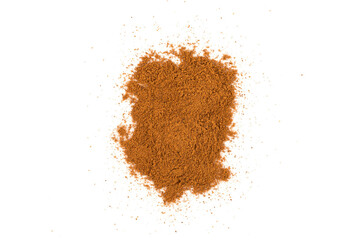 cinnamon powder closeup