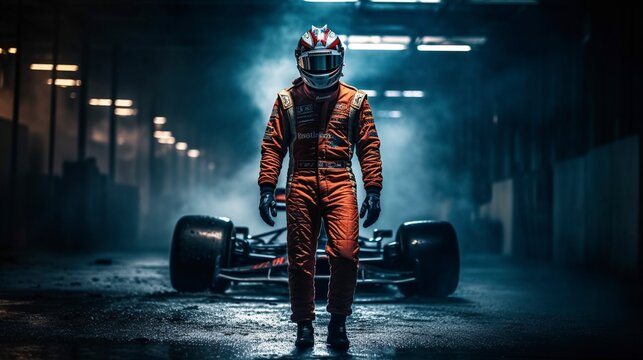 Formula 1 Pilots, Generative AI, Illustration