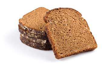 sliced of rye bread
