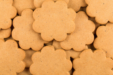 Gingerbread star cookies