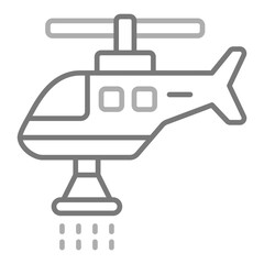 Firefighter Helicopter Icon