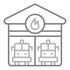 Firefighter Garage Icon