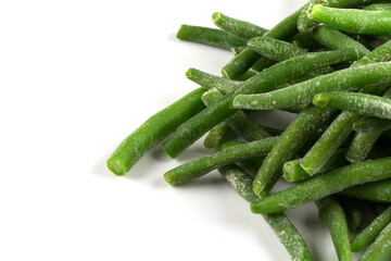 Frozen cut green beans vegetable