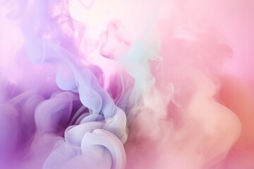 Smooth smoke color background gradient - Generative AI