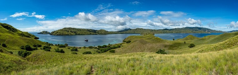 Panorama Komodo Nationalpark Labuan Bajo, Flores, Indonesia
