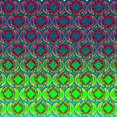 geometry pattern background vector image