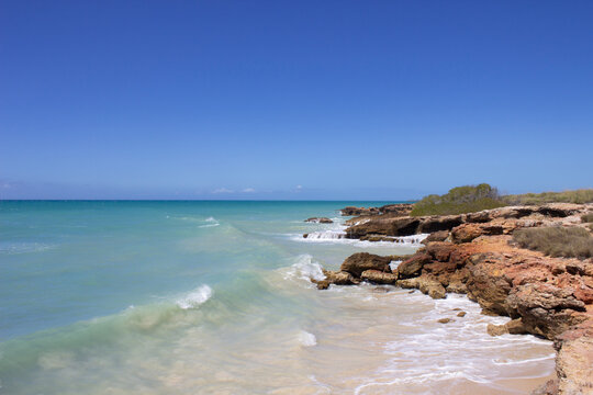beach and rocks