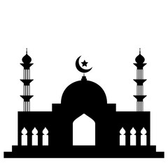 Mosque Silhouette Illustration