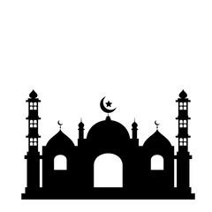 Mosque Silhouette Illustration