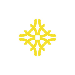 Anatolian Culture Motif Colorful Abstract Carpet and Rug Pattern Logo Turkish Design Template Vector a14