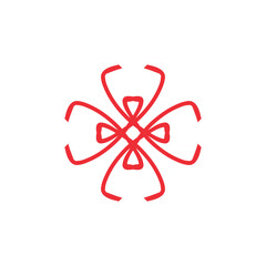 Anatolian Culture Motif Colorful Abstract Carpet and Rug Pattern Logo Turkish Design Template Vector a64