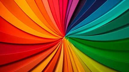 Colorful abstract rainbow background