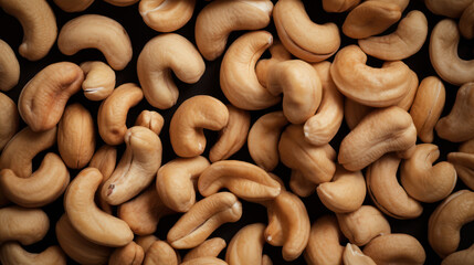 Naturally Delicious: Fresh Cashew Nuts Close-up