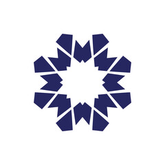 Anatolian Culture Motif Colorful Abstract Carpet and Rug Pattern Logo Turkish Design Template Vector a164