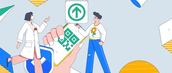 Medical Characters Anti-epidemic Flat Vector Concept Operation Hand Drawn Illustration
