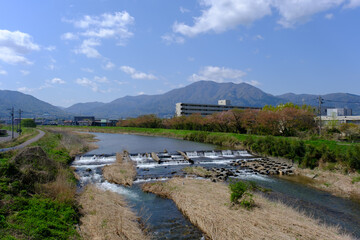 Fototapeta premium 福井県敦賀市 笙の川