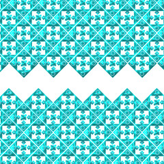geometry pattern background vector image
