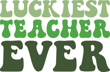 St Patrick's Day Retro SVg 