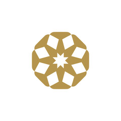 Obraz premium Style Luxury Idea Pattern Unique Colorful Abstract Mandala Logo Design Template Vector a9