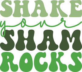 St Patrick's Day Retro SVg 