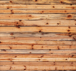 Fototapeta na wymiar Faded Orange Planks: Vintage Wall Detail inviting atmosphere