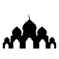 Mosque Silhouette Illustration