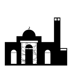 Mosque Silhouette Illustration