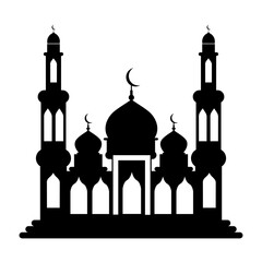 Mosque Silhouette Illustration