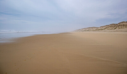 Fototapeta na wymiar Deserted beach