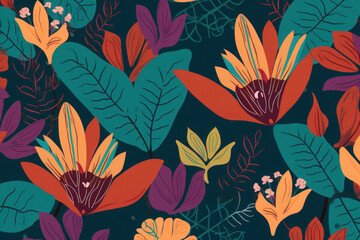 seamless floral pattern