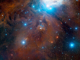 The Orion Nebula in the Orion constellation shot with the ESO telescope © McCarthys_PhotoWorks