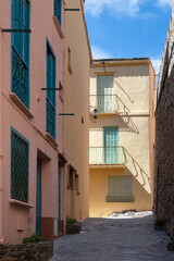 Fototapeta premium une rue à Collioure