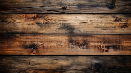 Wooden texture. Rustic wood texture. Wood background. Wooden plank floor background Generative AI