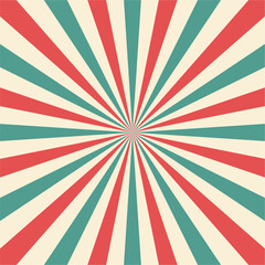 retro colors sunburst background template vector illustration,vintage wallpaper.
