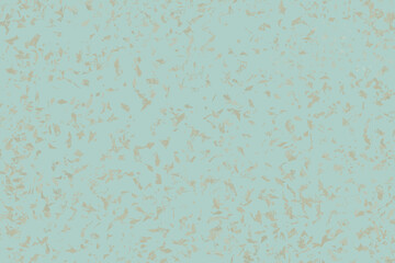 Scattered gold confetti on a green sage background