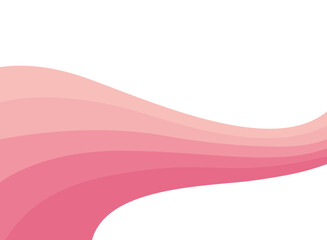 Abstract pink color curve and space to put text geometric creative for business banner ,brochure,poster,cover ,card	