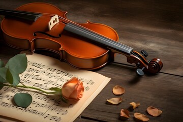 ..An old-fashioned violin, perfect for creating timeless melodies.