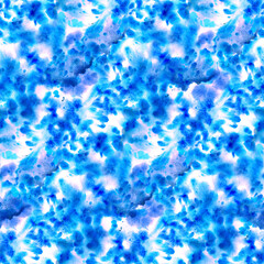 blue abstract watercolor
