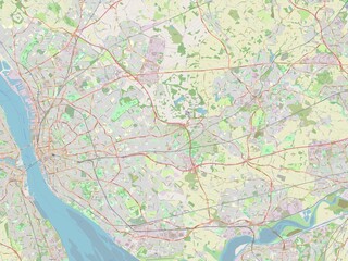 Knowsley, England - Great Britain. OSM. No legend