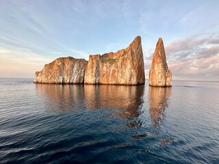 The Kicker rock of the Galápagos Islands
