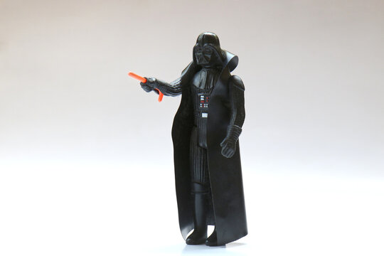 Vintage Star Wars Darth Vader Action Figure from Kenner with Lightsaber. Probably from 1978.