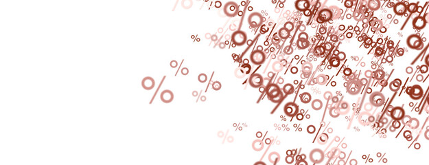 Blurred sale background.